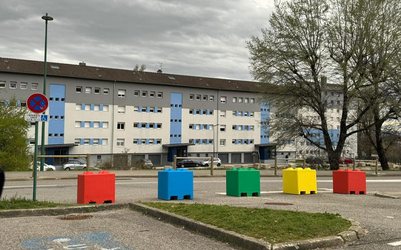 bloc lego securité / protection